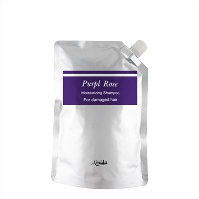 AMIDA紫玫瑰有機洗髮精環保包 1000ml